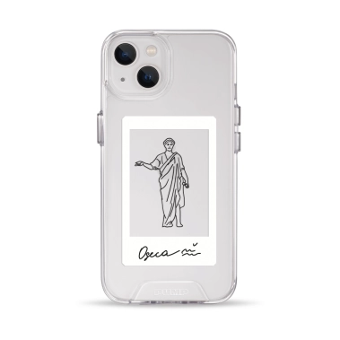 Чохол Pump Transparency Silver Button Case for iPhone 13 Odesa-mama - цена, характеристики, отзывы, рассрочка, фото 1