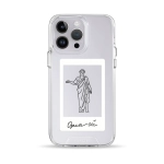 Чехол Pump Transparency Silver Button Case for iPhone 14 Pro Odesa-mama