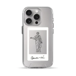 Чехол Pump Transparency Silver Button Case for iPhone 15 Pro Odesa-mama