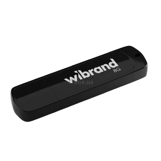 Флеш память Wibrand Grizzly USB 2.0 8GB Black - цена, характеристики, отзывы, рассрочка, фото 1