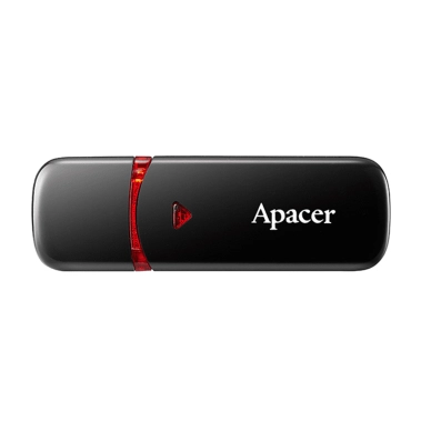 Флеш память Apacer USB 2.0 AH333 64GB Black - цена, характеристики, отзывы, рассрочка, фото 1