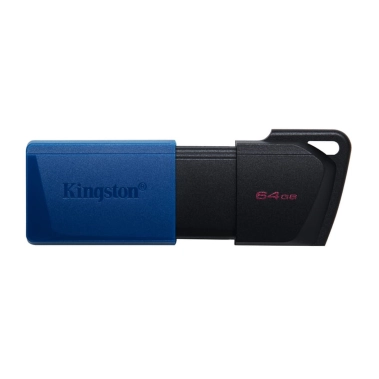 Флеш пам'ять Kingston USB 3.2 DT Exodia M 64GB Black/Blue - цена, характеристики, отзывы, рассрочка, фото 1