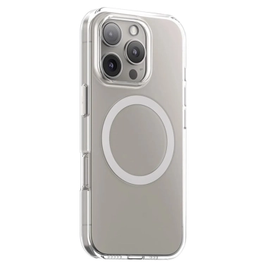 Чехол BlueO Crystal Pro Drop Resistance with MagSafe Case for iPhone 16 Clear - цена, характеристики, отзывы, рассрочка, фото 1