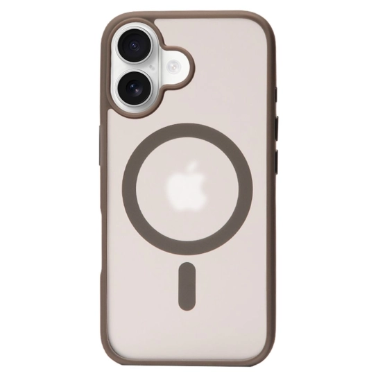 Чехол Pump Matte Case with MagSafe for iPhone 16 Grey