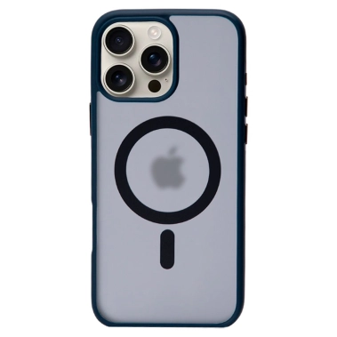 Чехол Pump Matte Case with MagSafe for iPhone 16 Pro Midnight Blue - цена, характеристики, отзывы, рассрочка, фото 1