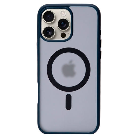 Чохол Pump Matte Case з MagSafe для iPhone 16 Pro Midnight Blue - ціна, характеристики, відгуки, розстрочка, фото 1