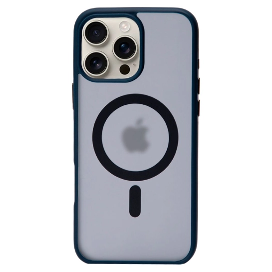 Чехол Pump Matte Case with MagSafe for iPhone 16 Pro Midnight Blue