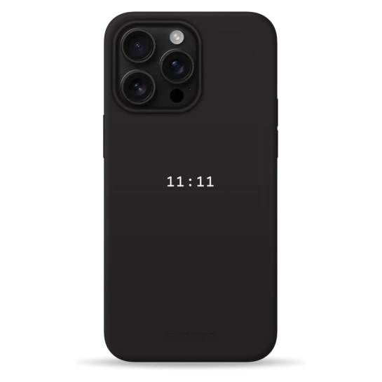 Чехол Pump Silicone Minimalistic Case with MagSafe for iPhone 16 Pro Max 11:11