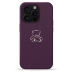 Чехол Pump Silicone Minimalistic Case with MagSafe for iPhone 16 Pro Bear