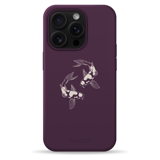 Чохол Pump Silicone Minimalistic Case with MagSafe for iPhone 16 Pro Karasi - ціна, характеристики, відгуки, розстрочка, фото 1