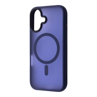 Чохол WAVE Matte Insane Case with MagSafe for iPhone 16 Midnight Blue - цена, характеристики, отзывы, рассрочка, фото 1