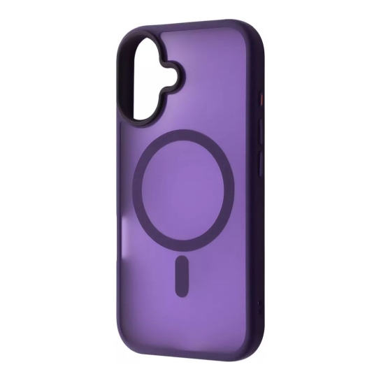 Чохол WAVE Matte Insane Case with MagSafe for iPhone 16 Deep Purple - ціна, характеристики, відгуки, розстрочка, фото 1