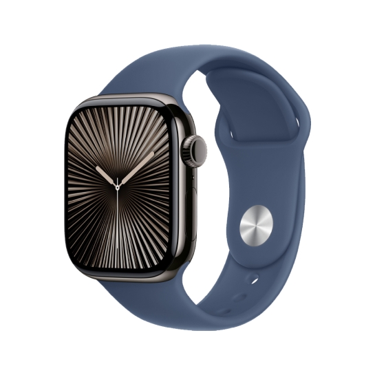 Apple Watch 10 42mm Slate Titanium Case with Denim Sport Band 27 999