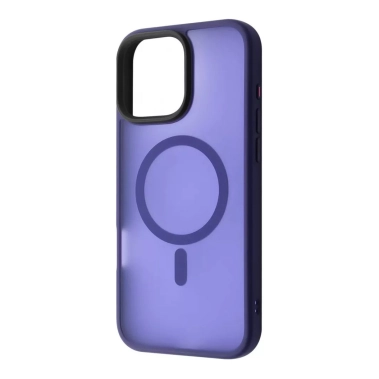 Чохол WAVE Matte Insane Case with MagSafe for iPhone 16 Pro Max Midnight Blue - цена, характеристики, отзывы, рассрочка, фото 1