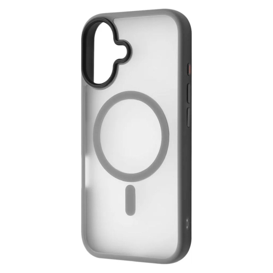 Чохол WAVE Matte Insane Case with MagSafe for iPhone 16 Gray - ціна, характеристики, відгуки, розстрочка, фото 1