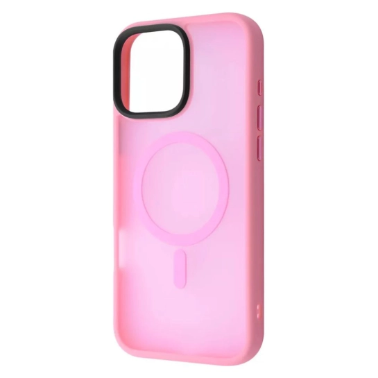 Чохол WAVE Matte Insane Case with MagSafe for iPhone 16 Pro Pink