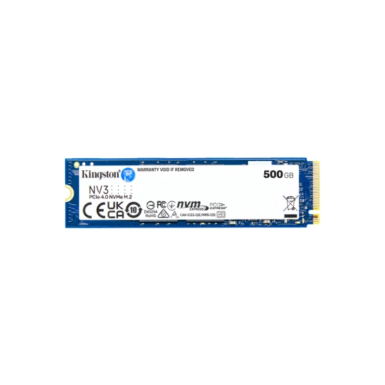 SSD диск M.2 Kingston NV3 500GB NVMe 2280 PCIe 4.0 x4 3D NAND