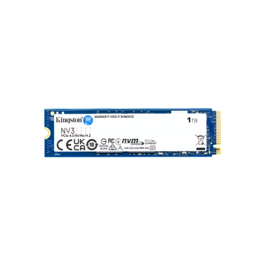 SSD диск M.2 Kingston NV3 1000GB NVMe 2280 PCIe 4.0 x4 3D NAND - цена, характеристики, отзывы, рассрочка, фото 1