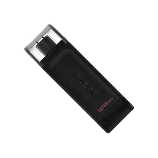 Флеш память Kingston USB Type-C 3.2 DT 70 128GB Black