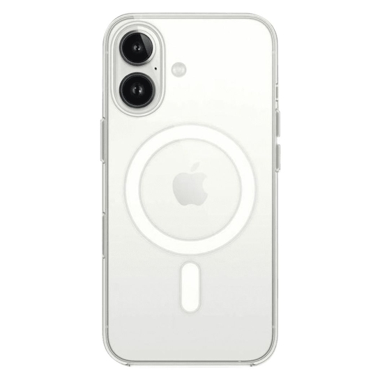 Чехол Monblan Crystal Series Case with MagSafe for iPhone 16 Clear - цена, характеристики, отзывы, рассрочка, фото 1