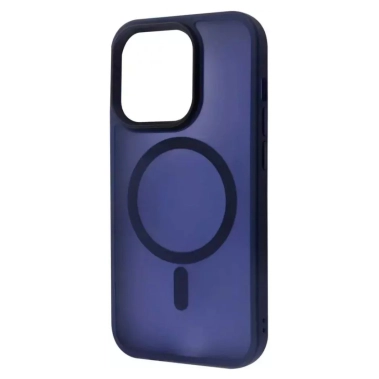 Чехол WAVE Matte Insane Case with MagSafe for iPhone 12/12 Pro Midnight Blue - цена, характеристики, отзывы, рассрочка, фото 1