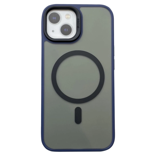 Чохол BlueO Skin Friendly Frosted Anti-Drop Case for iPhone 15 Dark Blue