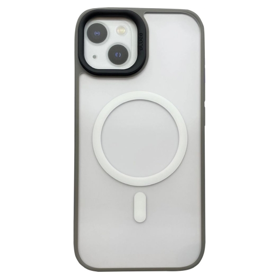 Чохол BlueO Skin Friendly Frosted Anti-Drop Case for iPhone 15 Gray - ціна, характеристики, відгуки, розстрочка, фото 1