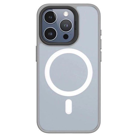 Чехол BlueO Skin Friendly Frosted Anti-Drop Case for iPhone 15 Pro Gray