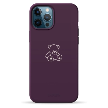 Чехол Pump Silicone Minimalistic Case with MagSafe for iPhone 11 Pro Max Bear - цена, характеристики, отзывы, рассрочка, фото 1
