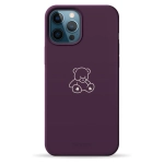 Чехол Pump Silicone Minimalistic Case with MagSafe for iPhone 12 Pro Max Bear