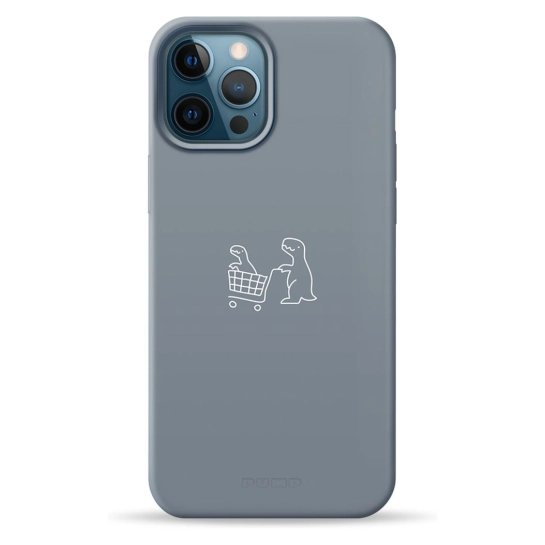 Чехол Pump Silicone Minimalistic Case with MagSafe for iPhone 11 Pro Max Dino Market