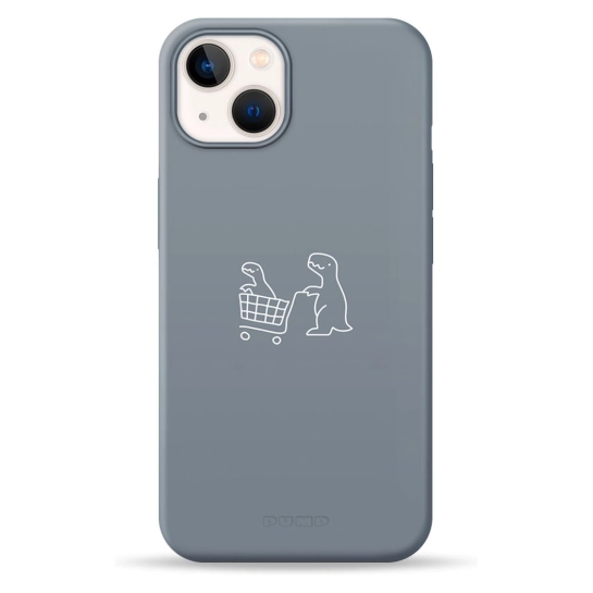 Чохол Pump Silicone Minimalistic Case with MagSafe for iPhone 13 Dino Market