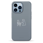 Чехол Pump Silicone Minimalistic Case with MagSafe for iPhone 13 Pro Dino Market