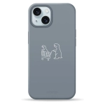 Чехол Pump Silicone Minimalistic Case with MagSafe for iPhone 15 Dino Market