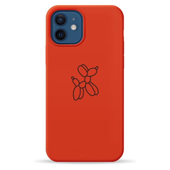 Чохол Pump Silicone Minimalistic Case for iPhone 11 Dog Ballon