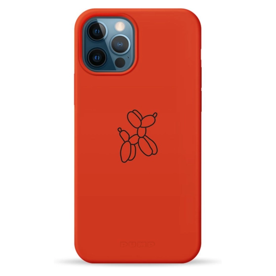 Чехол Pump Silicone Minimalistic Case with MagSafe for iPhone 11 Pro Dog Ballon
