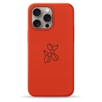 Чохол Pump Silicone Minimalistic Case with MagSafe for iPhone 15 Pro Max Dog Ballon