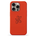 Чохол Pump Silicone Minimalistic Case with MagSafe for iPhone 15 Pro Dog Ballon