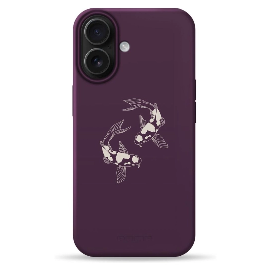 Чохол Pump Silicone Minimalistic Case with MagSafe for iPhone 16 Karasi