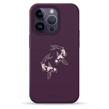 Чехол Pump Silicone Minimalistic Case with MagSafe for iPhone 14 Pro Karasi - цена, характеристики, отзывы, рассрочка, фото 1