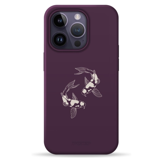 Чохол Pump Silicone Minimalistic Case with MagSafe for iPhone 14 Pro Karasi - ціна, характеристики, відгуки, розстрочка, фото 1