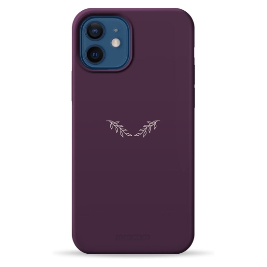 Чохол Pump Silicone Minimalistic Case with MagSafe for iPhone 12/12 Pro Lysttia - ціна, характеристики, відгуки, розстрочка, фото 1