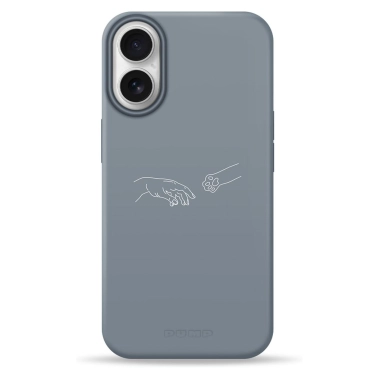 Чохол Pump Silicone Minimalistic Case with MagSafe for iPhone 16 Masterpiece - цена, характеристики, отзывы, рассрочка, фото 1