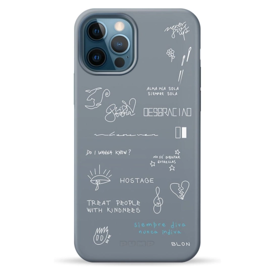 Чехол Pump Silicone Minimalistic Case with MagSafe for iPhone 11 Pro Treat People