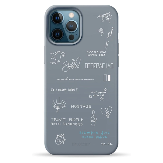 Чехол Pump Silicone Minimalistic Case with MagSafe for iPhone 12 Pro Max Treat People