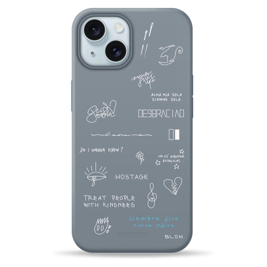 Чохол Pump Silicone Minimalistic Case with MagSafe for iPhone 15 Treat People - ціна, характеристики, відгуки, розстрочка, фото 1