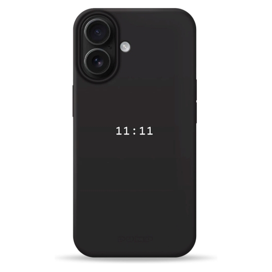 Чохол Pump Silicone Minimalistic Case with MagSafe for iPhone 16 11:11 - ціна, характеристики, відгуки, розстрочка, фото 1