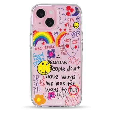 Чохол Pump Transparency Silver Button Case for iPhone 15 Because people - цена, характеристики, отзывы, рассрочка, фото 1