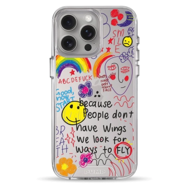 Чехол Pump Transparency Silver Button Case for iPhone 15 Pro Max Because people - цена, характеристики, отзывы, рассрочка, фото 1