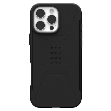 Чохол UAG Civilian Magsafe for iPhone 16 Pro Max Black - цена, характеристики, отзывы, рассрочка, фото 1